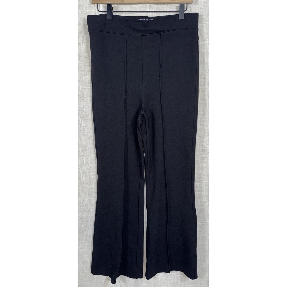 Underoutfit 1458 High Waisted Leggings Black‎ XL Wide Leg Pants